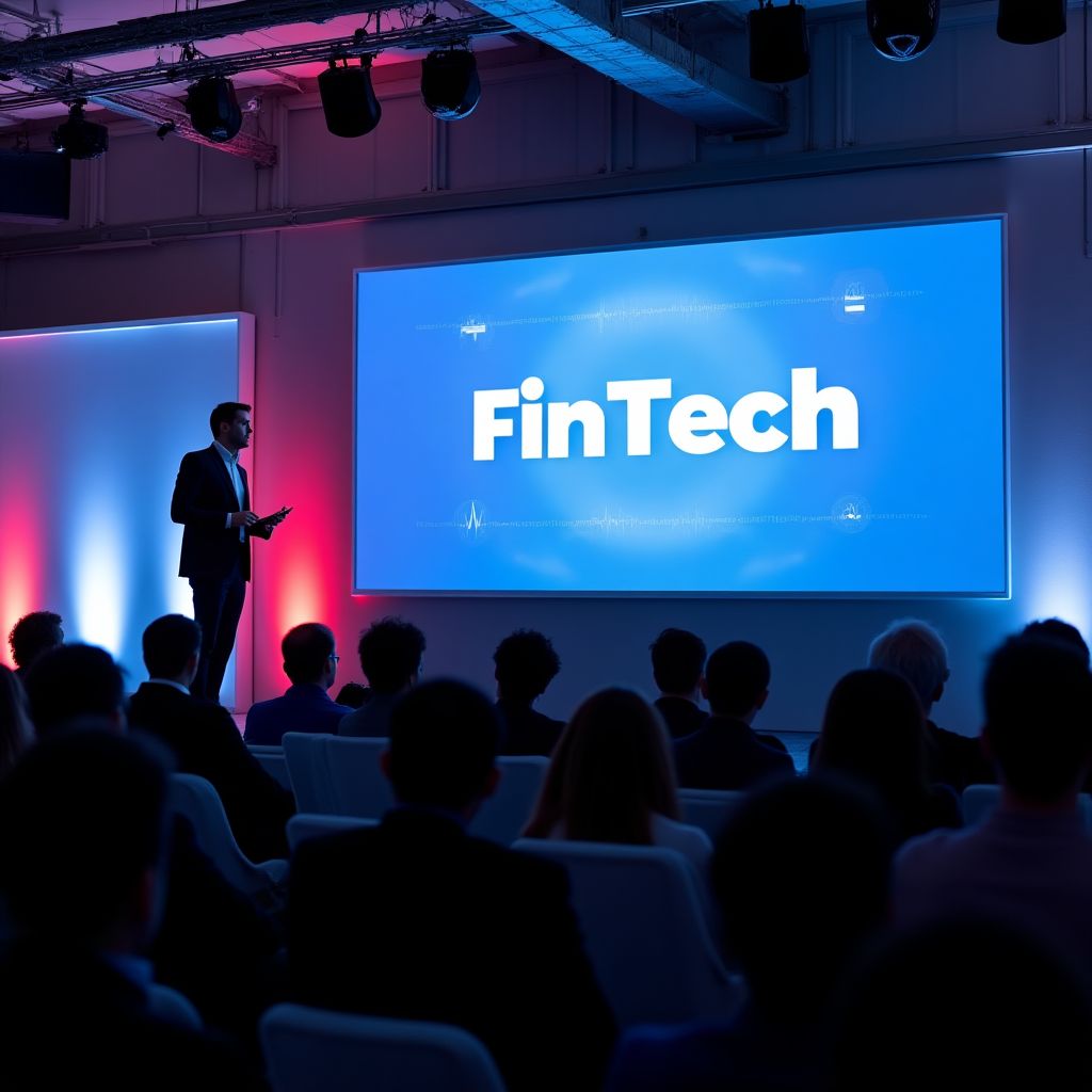 Presentación en conferencia FinTech